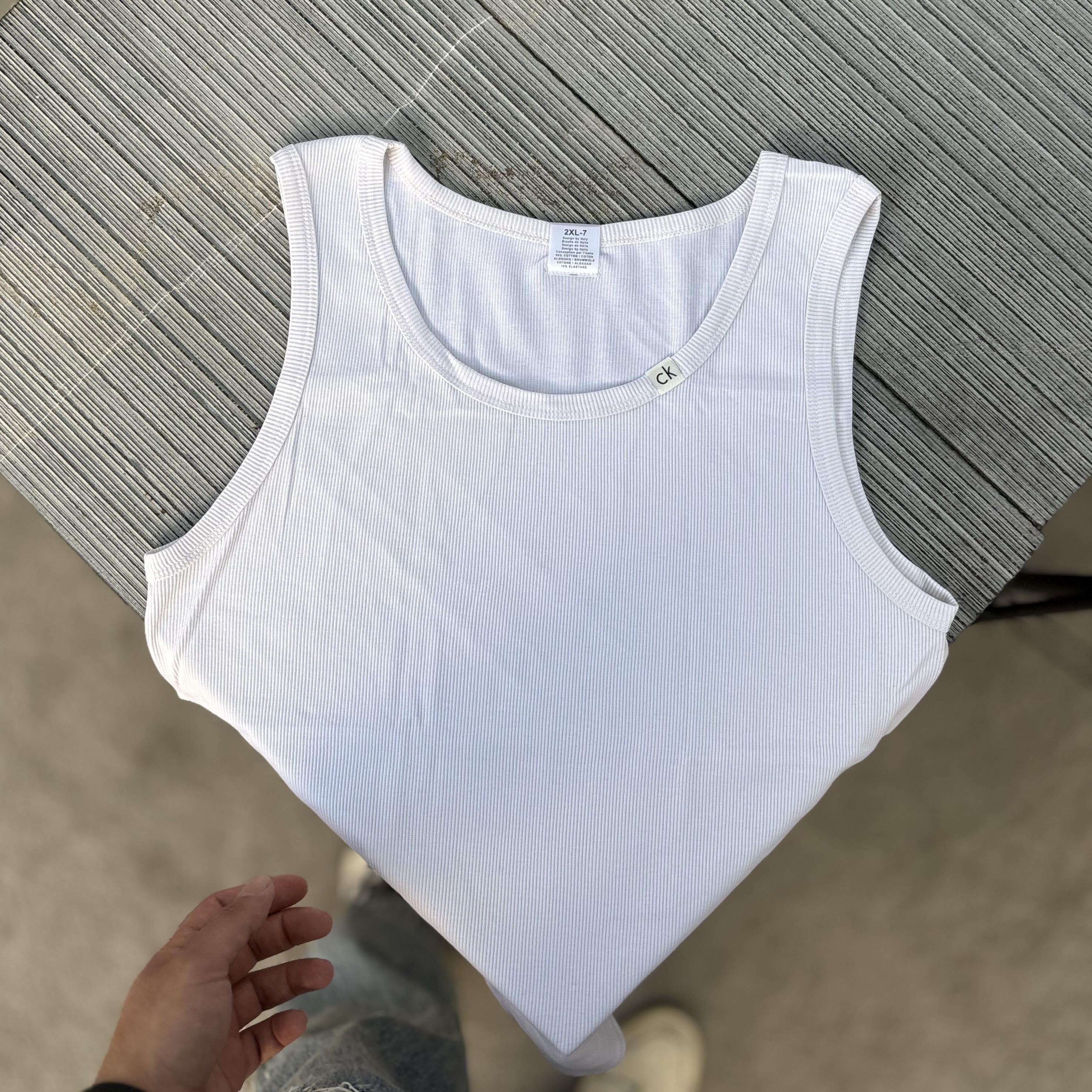 تنگ تاپ مردانه calvin Klein